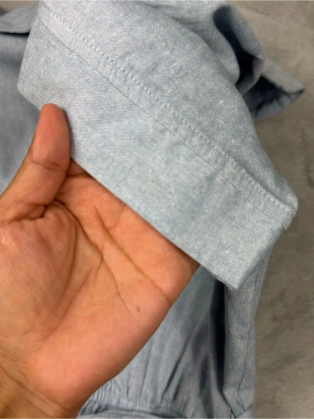 Lost+Wander linen romper sz S - Picture 12 of 13
